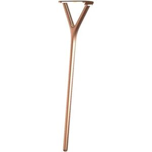 FROST WISHBONE Bordben 8006 H: 38,6 cm - Børstet Kobber