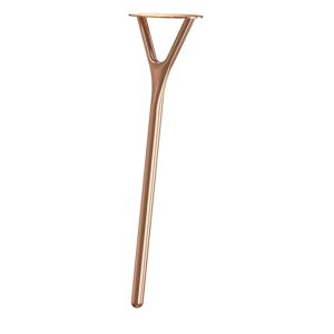 FROST WISHBONE Bordben 8001 H: 72,6 cm - Børstet Kobber