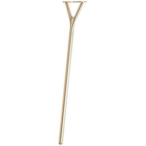 FROST WISHBONE Bordben 8002 H: 108,9 cm - Børstet Guld