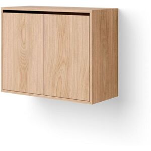 New Works Cabinet Tall w. Doors 62,4x79 cm - Oak