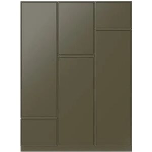 Montana Wardrobe System 04 186,3x142,8 cm - Oregano