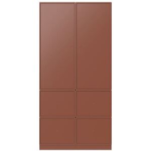 Montana Wardrobe System 05 188,4x95,2 cm - Hazelnut