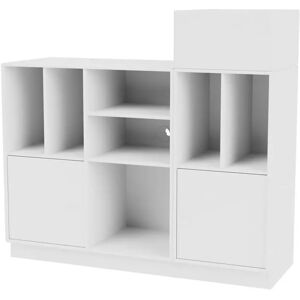 Montana QS Selection Spin III Reol Til Vinyler Med Sokkel 105x96,6x38 cm - 101 New White