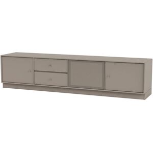 Montana QS Selection Octave VIII Tv-Bord Med Sokkel 42,4x183,6x38 cm - 141 Truffle