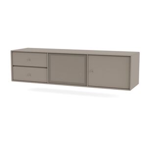 Montana QS Selection Octave VI Tv-Bord Med Ophængsbeslag 35,4x138x38 cm - 141 Truffle