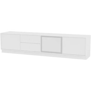 Montana QS Selection Octave VIII Tv-Bord Med Sokkel 42,4x183,6x38 cm - 101 New White