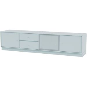 Montana QS Selection Octave VIII Tv-Bord Med Sokkel 42,4x183,6x38 cm - 148 Flint