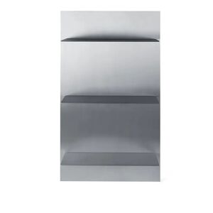 Ferm Living Lager Wall Shelf Triple H: 100 cm - Grey Aluminium