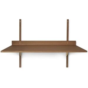 Ferm Living Sector Desk 87x45,1 cm - Smoked Oak/Brass