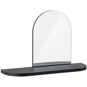 Bloomingville - Annlie Mirror w/Shelf Black MDF