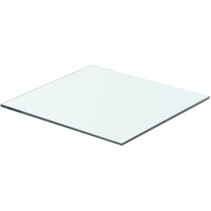 vidaXL hylde glaspanel gennemsigtig 40x30 cm