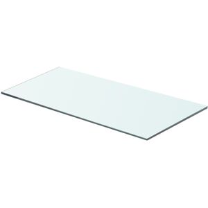 vidaXL hylde glaspanel klar 60x25 cm