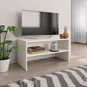 vidaXL tv-bord 80x40x40 cm konstrueret træ hvid