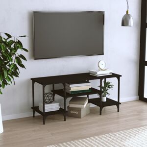 vidaXL tv-bord 102x35x45,5 cm konstrueret træ sort