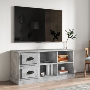 vidaXL tv-bord 102x35,5x47,5 cm konstrueret træ betongrå