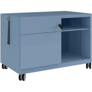 Caddy Kommode - 80 cm, Farve Bisley Blue, Model Venstre