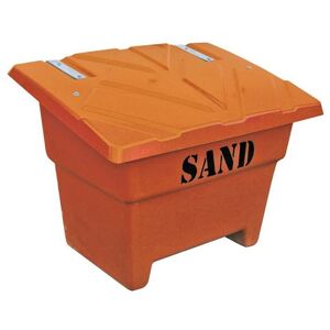 Kiruna saltbeholder / sandbeholder, 350 l, orange, LxBxH 1120x790x860