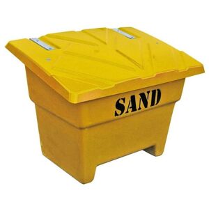 Kiruna saltbeholder / sandbeholder, 350 l, gul, LxBxH 1120x790x860 mm