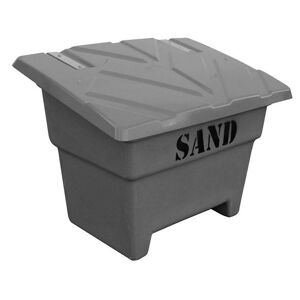 Kiruna saltbeholder / sandbeholder, 350 l, grå, LxBxH 1120x790x860 mm
