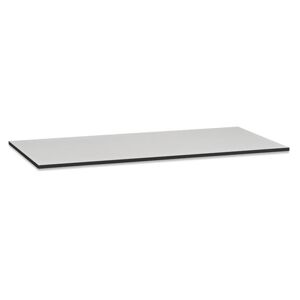 Bordplade Reidmar til arbejdsbord, LxB 2000x600x24 mm, grå