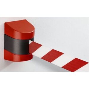 Afspærringsbånd i kabinet, kabinet rød, bånd rød / hvid, L 3500 mm