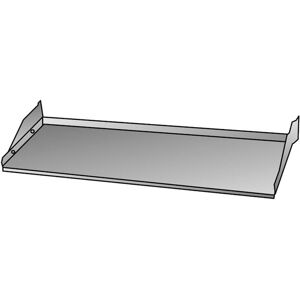 Vinklingsbar hylde med ESD-måtte Mimer, 870x300 mm