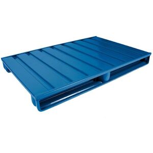 Stålpalle Afsan, LxB 1200x800 mm, max 2000 kg, blå, 10 stk eller flere