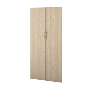 Dørpar til Kontorreol Benna, højde 1642 mm, dækker 4 fag, egelaminat