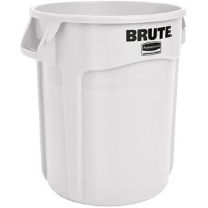 Rubbermaid Plasttønde Brute, 37 l, hvid, fødevaregodkendt