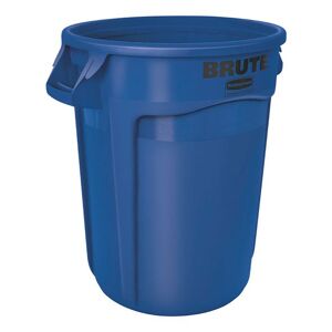 Rubbermaid Plasttønde Brute, 75 l, blå