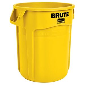 Rubbermaid Plasttønde Brute, 75 l, gul, fødevaregodkendt