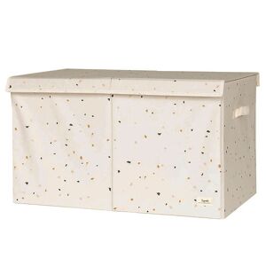 3 Sprouts Opbevaringskasse M. Låg - 63x38x39 Cm - Terrazzo/creme - 3 Sprouts - Onesize - Opbevaring