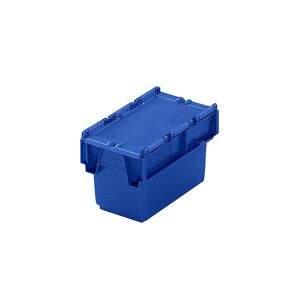 kaiserkraft Recipiente apilable reutilizable KAIMAN, capacidad 6 l, L x A x H 300 x 200 x 200 mm, azul, a partir de 10 unid.