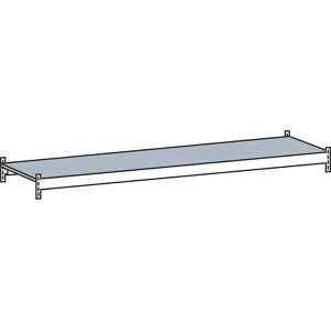 SCHULTE Nivel adicional con balda de acero, anchura útil 2000 mm, profundidad 500 mm