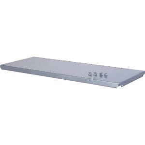 STEMO Balda para estantería con cajas de color para estanterías, galvanizado, anchura x profundidad 1000 x 400 mm