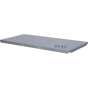 STEMO Balda para estantería con cajas de color para estanterías, galvanizado, anchura x profundidad 1000 x 500 mm