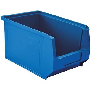 mauser Caja visualizable de polietileno, L x A x H 230 x 150 x 130 mm, azul, UE 25 unidades