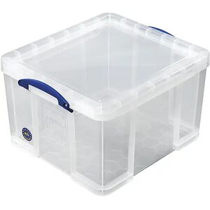 kaiserkraft Caja apilable REALLY USEFUL, con tapa, capacidad 42 l, L x A x H 520 x 440 x 310 mm