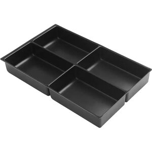 BISLEY Pieza insertable para cajones MultiDrawer™, formato DIN A4, 48 mm de altura, 4 compartimentos