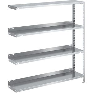 hofe Estantería atornillable para archivadores, galvanizada, altura de estantería 1150 mm, estantería de ampliación, anchura x profundidad 1000 x 300