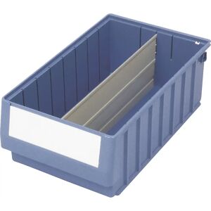 BITO Separador longitudinal, para cajas de estantería, UE 10 unid., L x H 464 x 123,5 mm