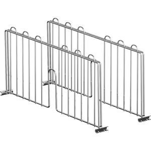 kaiserkraft Separador de estantería, altura 215 mm, para profundidad de 460 mm, UE 2 unid.