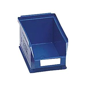 mauser Caja visualizable de polietileno, L x A x H 160 x 100 x 75 mm, azul, UE 25 unidades