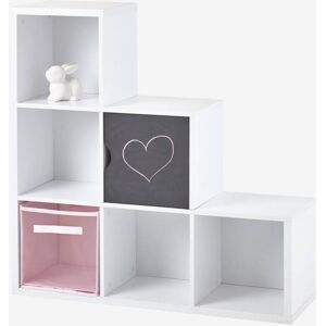 VERTBAUDET Mueble de almacenaje 6 casilleros blanco