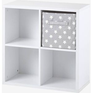 VERTBAUDET Mueble de almacenaje 4 casilleros blanco