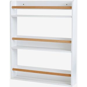 VERTBAUDET Estantería para libros de 3 niveles blanco / madera