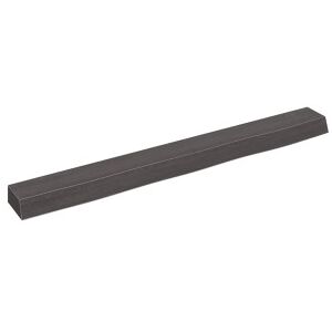 vidaXL Estante De Pared Madera De Roble Tratada Gris Oscuro 100x10x6cm