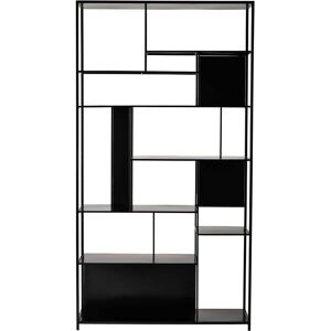 Maisons du Monde Estantería de metal negro An. 107 cm Simply