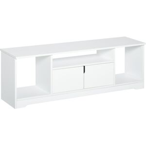 Homcom Mueble de tv color blanco 120 x 30 x 41 cm