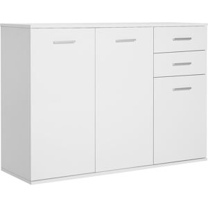 Homcom Armario color blanco 106 x 35 x 76cm